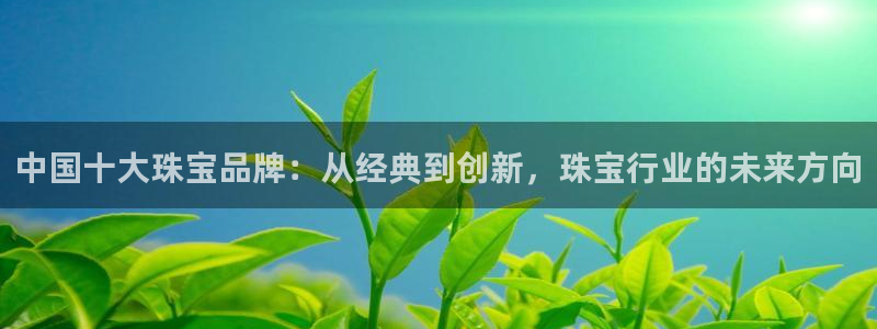 新宝5电脑：中国十大珠宝品牌：从经典到创新，珠宝行业的未来方向