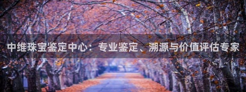 新宝5天：中维珠宝鉴定中心：专业鉴定、溯源与价值评估专家