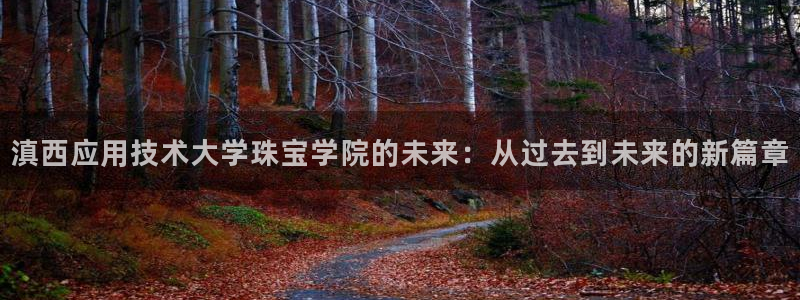 新宝5链接：滇西应用技术大学珠宝学院的未来：从过去到未来的新篇章