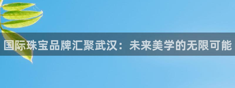 新宝堂新会陈皮5年：国际珠宝品牌汇聚武汉：未来美学的无限可能