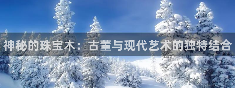 新宝5新宝6顺达：神秘的珠宝木：古董与现代艺术的独特结合