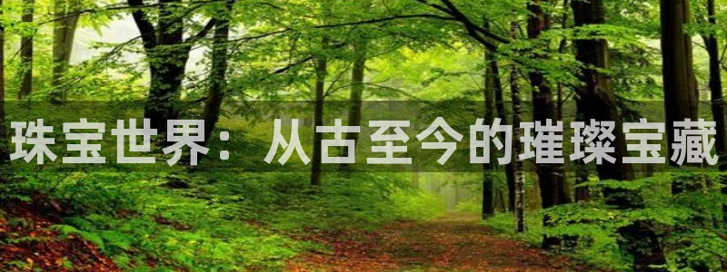 新宝_5：珠宝世界：从古至今的璀璨宝藏