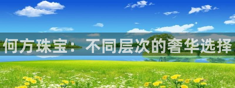 新宝5登录平台：何方珠宝：不同层次的奢华选择