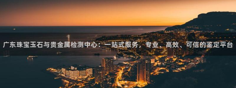 新宝5测：广东珠宝玉石与贵金属检测中心：一站式服务，专业、高效、可信的鉴定平台