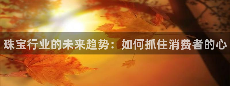 新宝5娱乐方：珠宝行业的未来趋势：如何抓住消费者的心