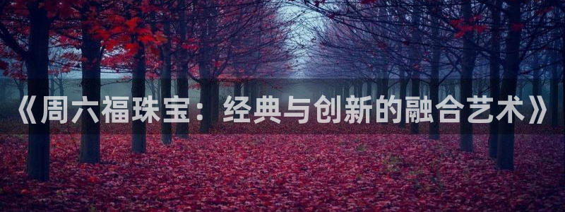 新宝5平台登录注册：《周六福珠宝：经典与创新的融合艺术》